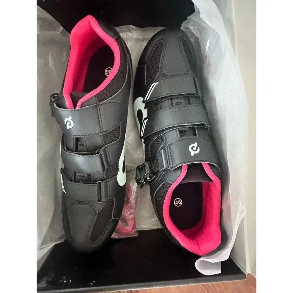 Peloton PL-SH-B-46 Women's Black Running Bike Cycling Shoes Size EU 46